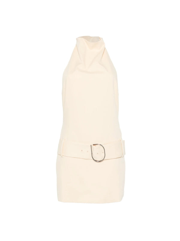 Sir. Beige Mini Dress