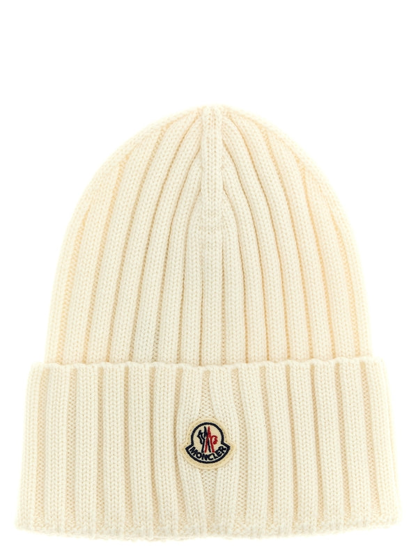 Moncler Ivory Beanies