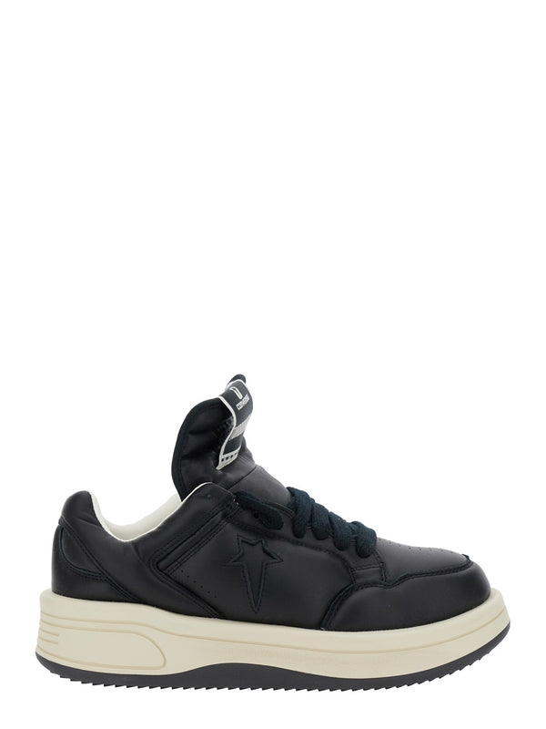 Rick Owens Drkshdw Black Low Top Sneakers