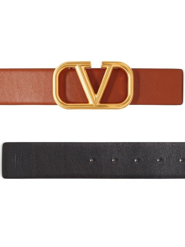 V Logo Reversible Belt