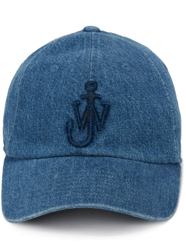 Anchor Logo Denim Baseball Cap