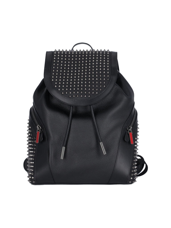 Funky Spike Leather Backpack