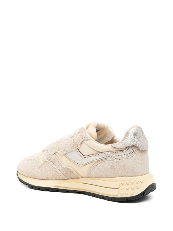 Autry Beige Low Top Sneakers