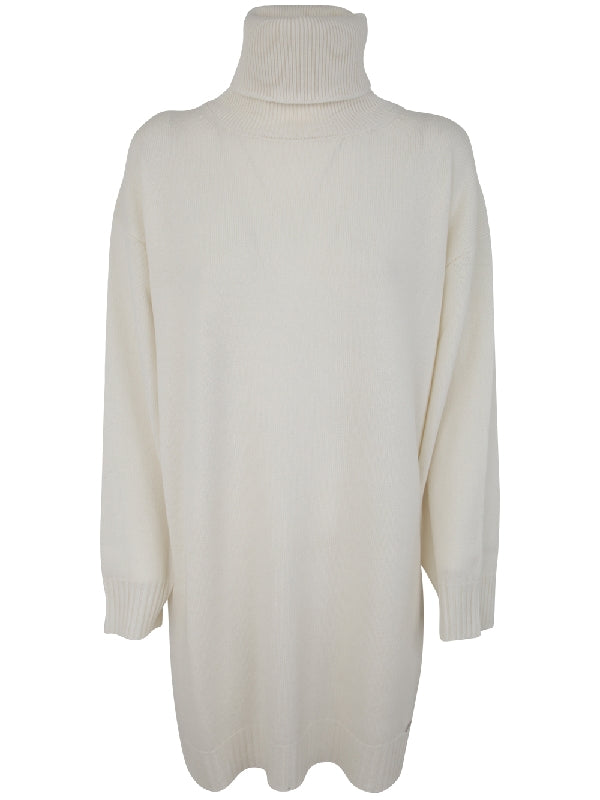 Turtleneck Cashmere Knit Dress