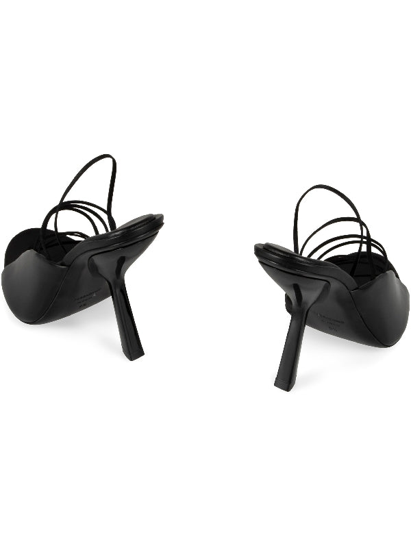 Altaire Strap Leather Sandals Heels