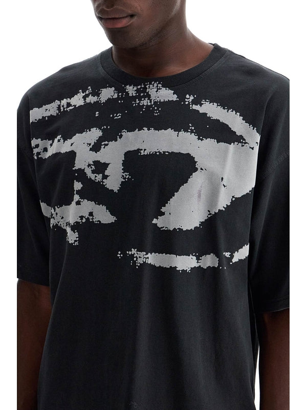 DIESEL - T Boxt Logo Printed Short-Sleeve T-Shirt - Jente