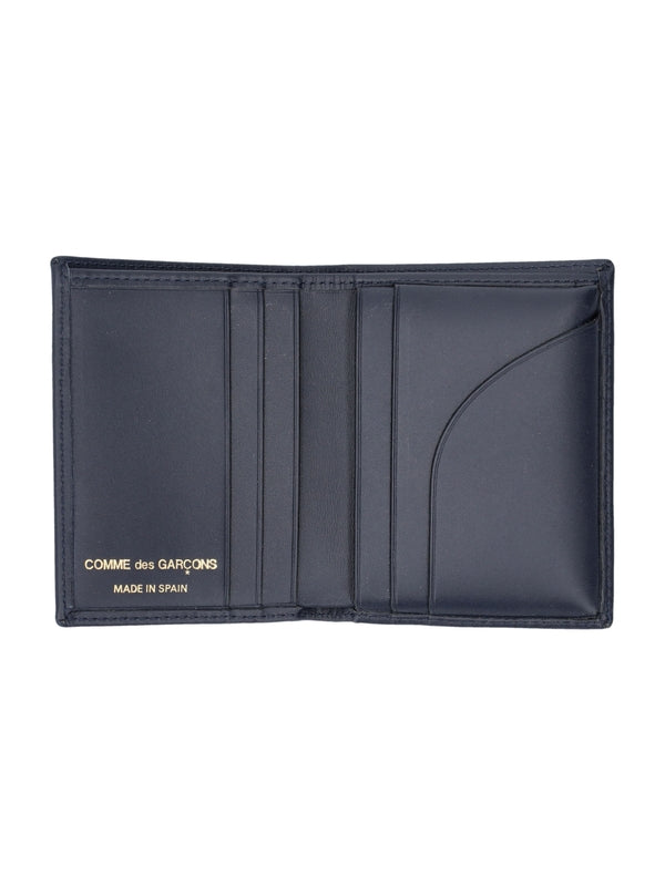 Comme Des Garçons Navy Card Wallet
