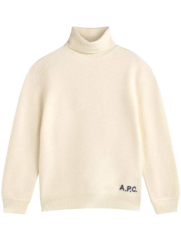 A.P.C. Beige Knit