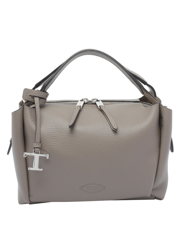 Tod'S Grey Tote Bags