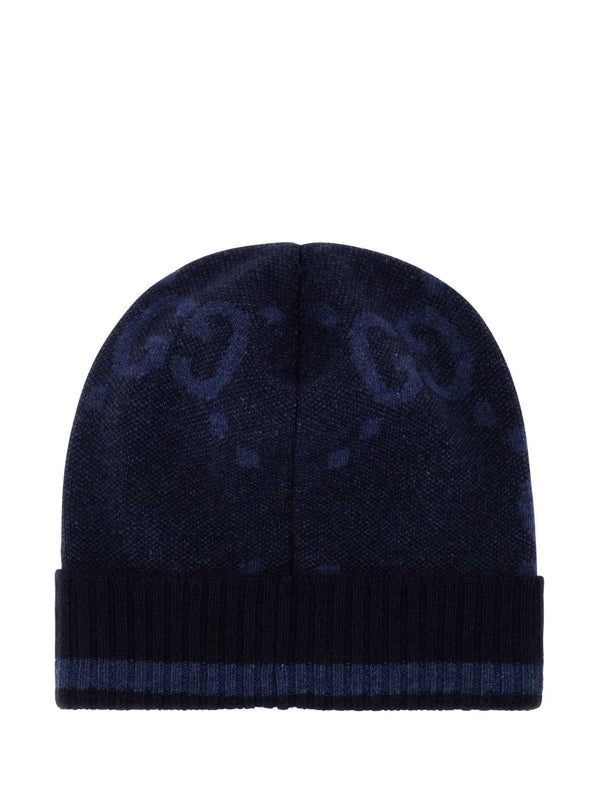 GG Jacquard Cashmere Beanie