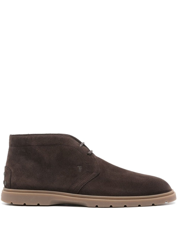 Suede Leather Desert Boots