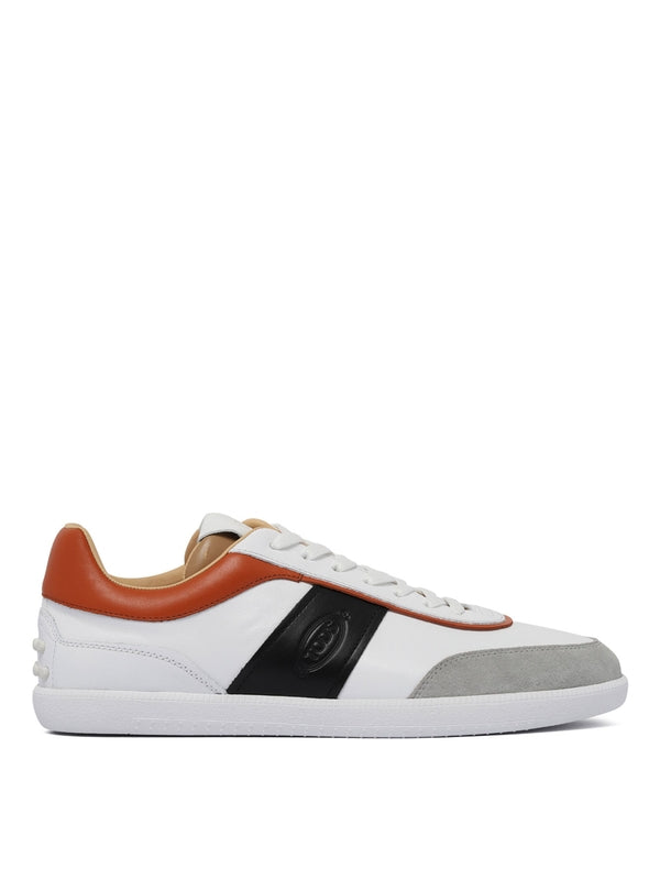 Tod'S White Low Top Sneakers