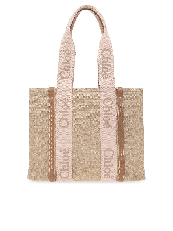 Woody Linen
  Medium Tote Bag