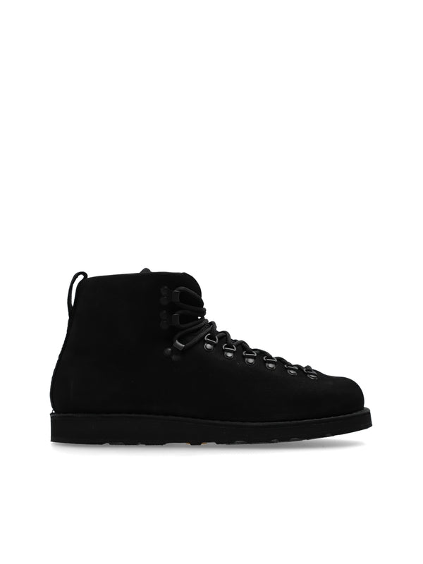 Wappen Patch
  Leather Lace-Up Boots