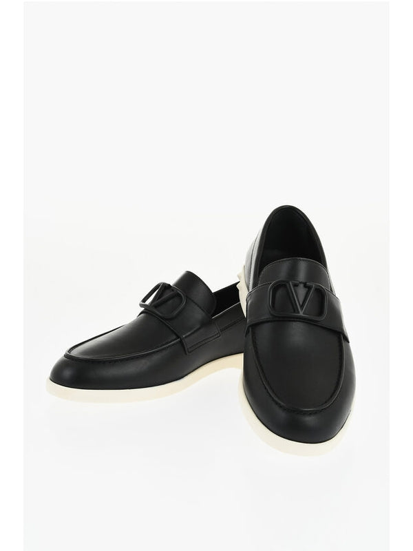 Valentino Black Loafers