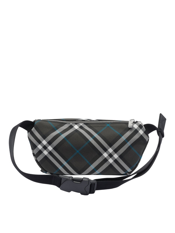 Ekd Logo Check Pattern Belt Bag