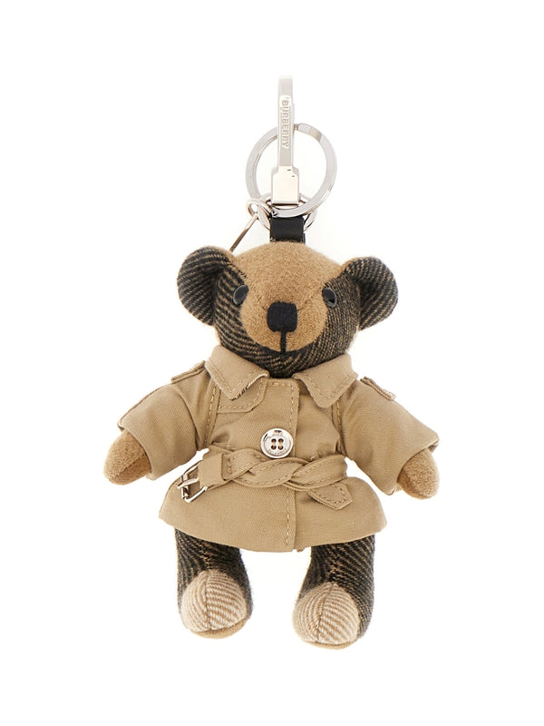 Trench Coat Bear Keyring