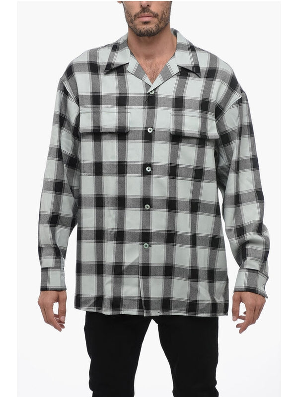 Tartan Check Wool Shirt