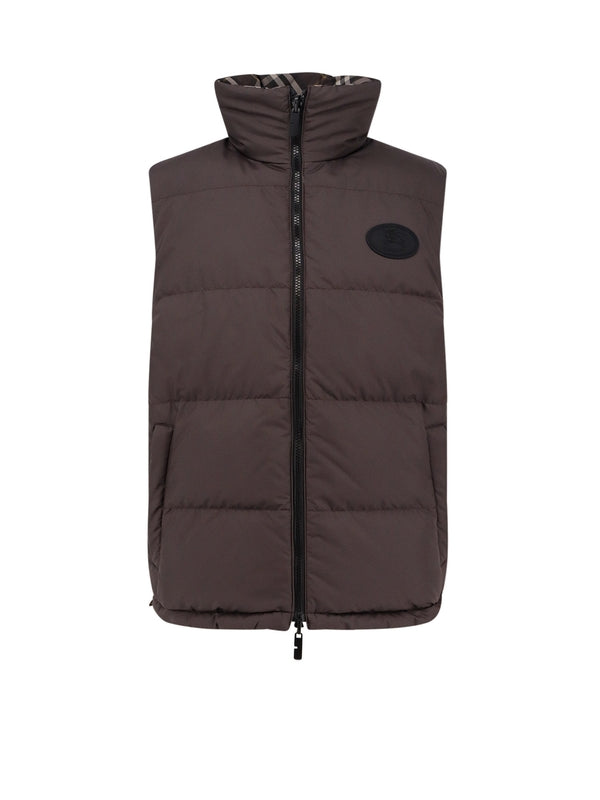 Burberry Brown Checked Down