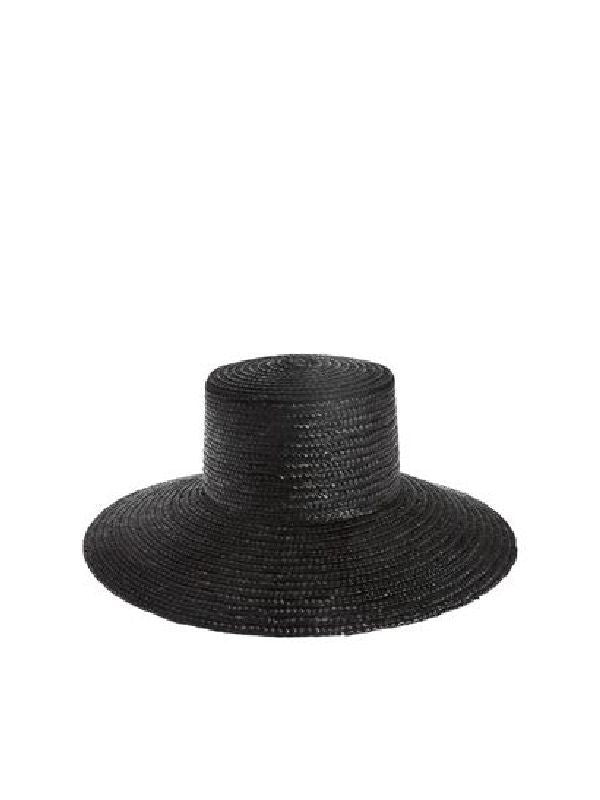 Black Straw Hat