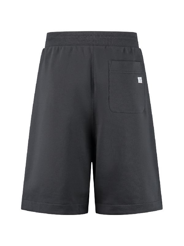 Concrete Logo Embroidery Bermuda Shorts