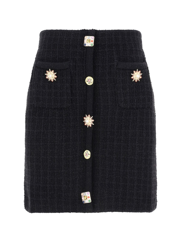 Tweed Mini Skirt