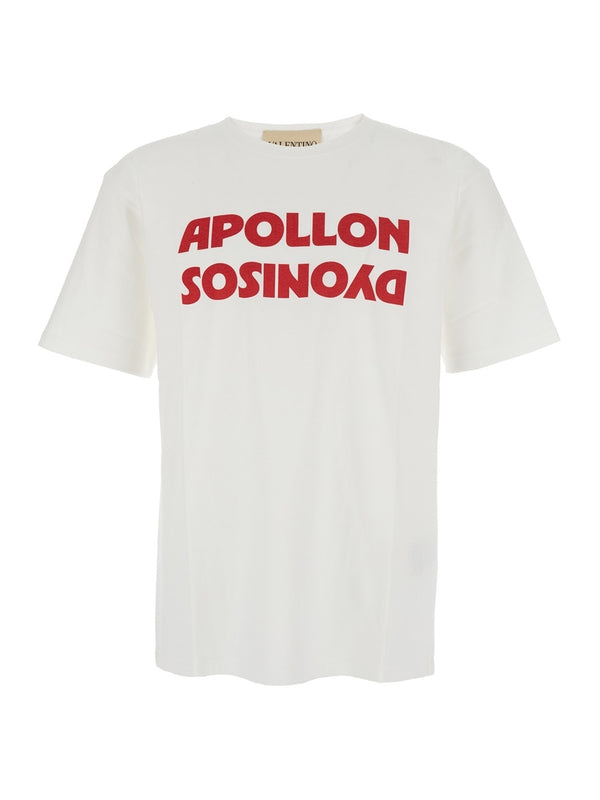 Valentino White Half Sleeve