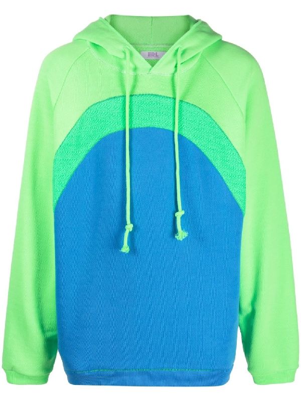 Rainbow Drawstring Color Hoodie