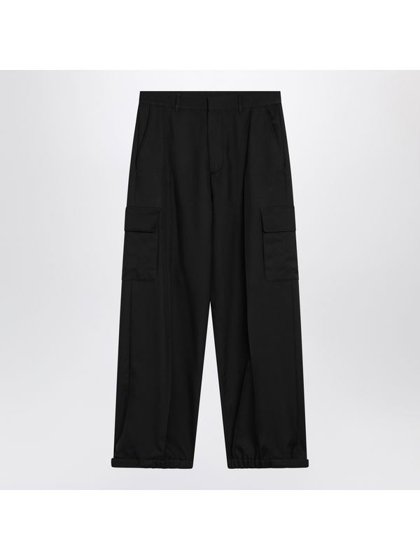 Logo Drill Cargo Pants