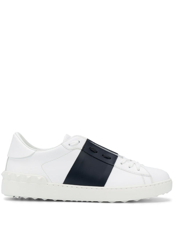 Valentino White And Black Sneakers