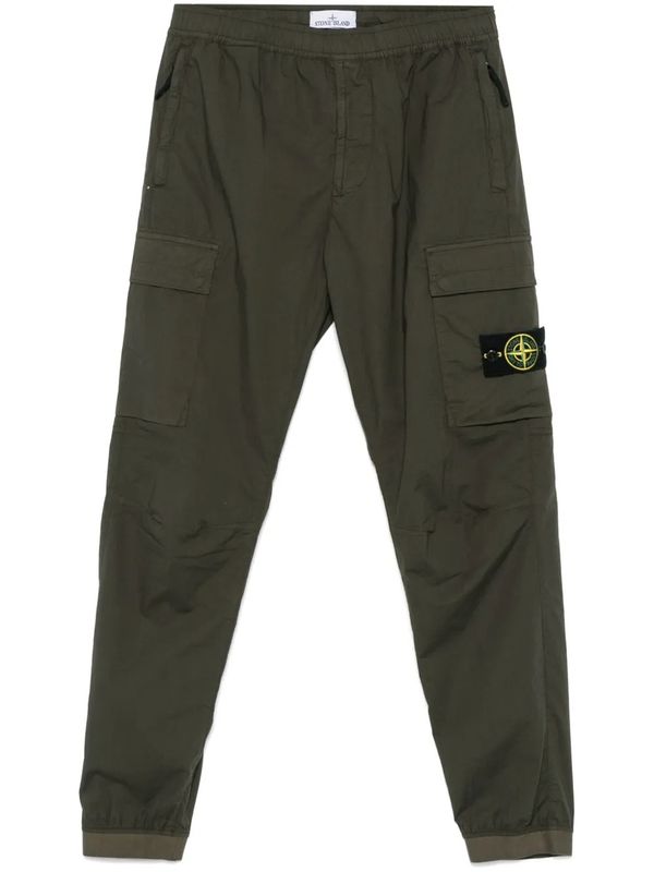 Wappen Patch Cotton Cargo Pants