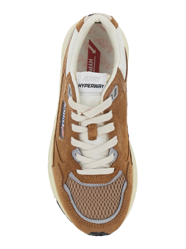 Autry Brown Low Top Sneakers