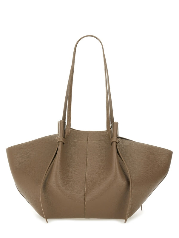 Yuzefi Grey Brown Crossbody & Shoulder Bags