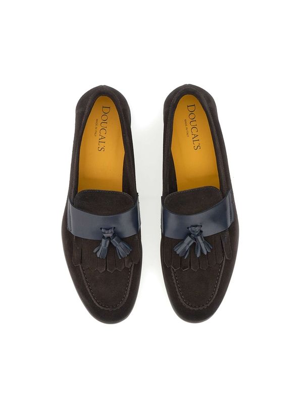 Tassel Decoration Leather Loafers