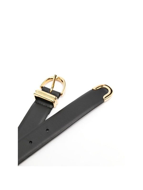 Bambi Buckle Leather Belt