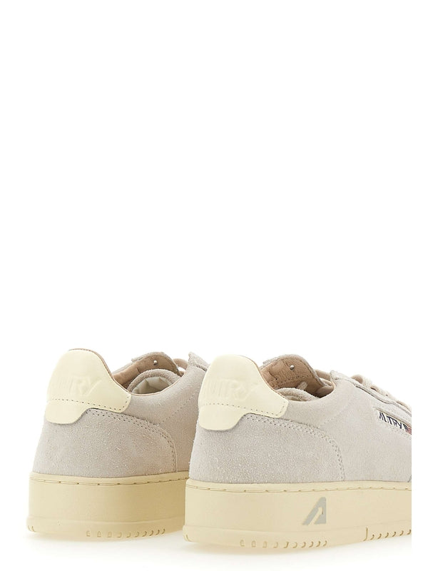 Autry Beige Low Top Sneakers