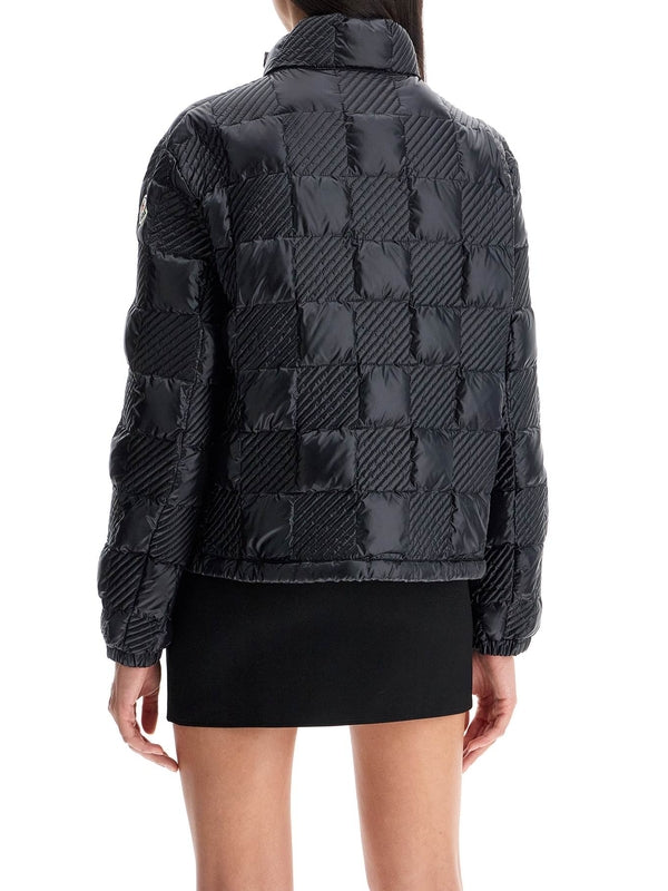 Ancy Check Quilted Highneck Padding