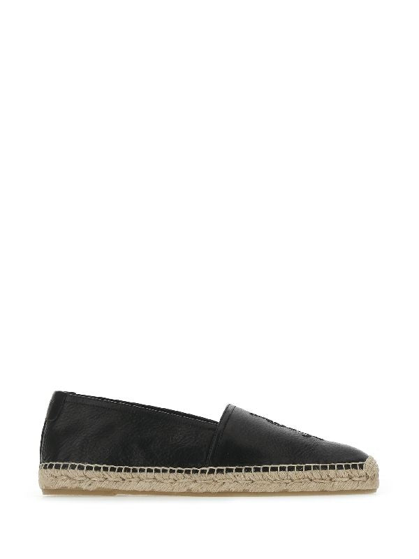 Monogram Leather Espadrilles