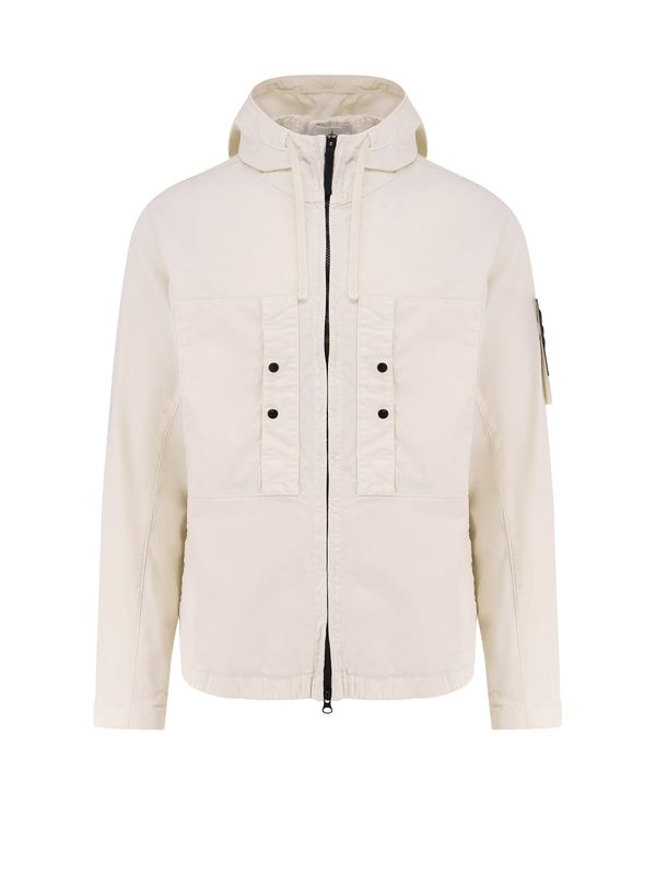 Wappen Patch Cotton Hooded Jacket