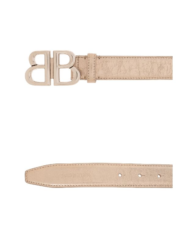 BB Logo Buckle
  Leather Belt