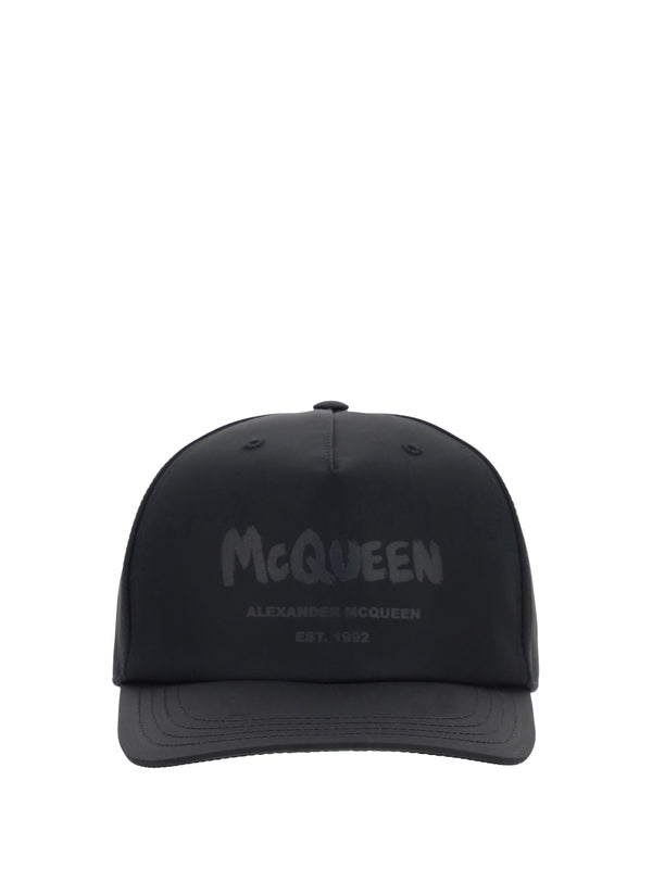 Alexander Mcqueen Black Cap