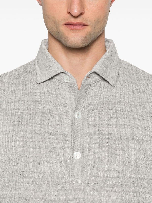 Linen Cotton Polo Shirt