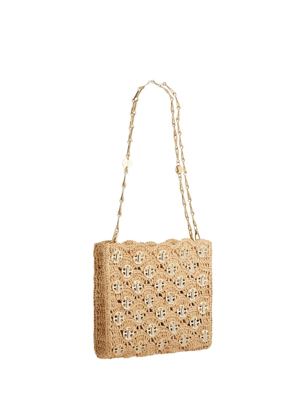 1969 Raffia Shoulder Bag