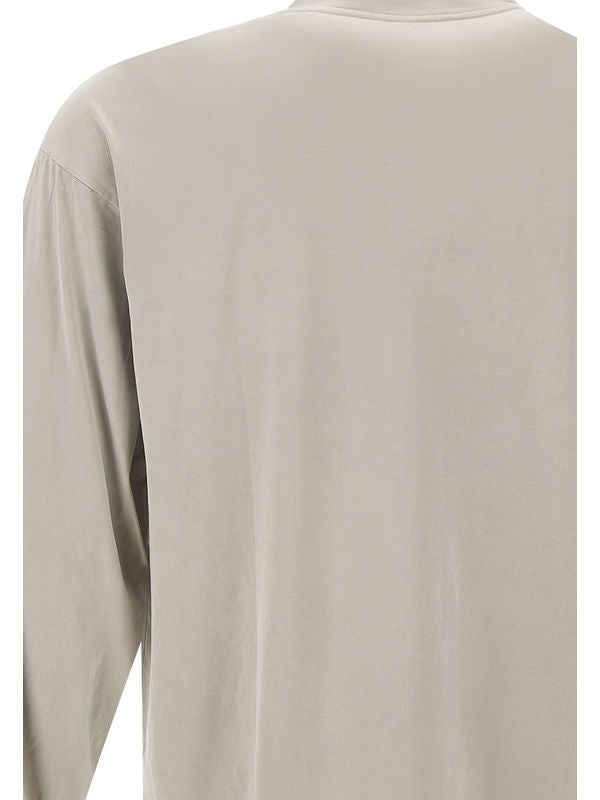 Logo Detail Long Sleeve Top