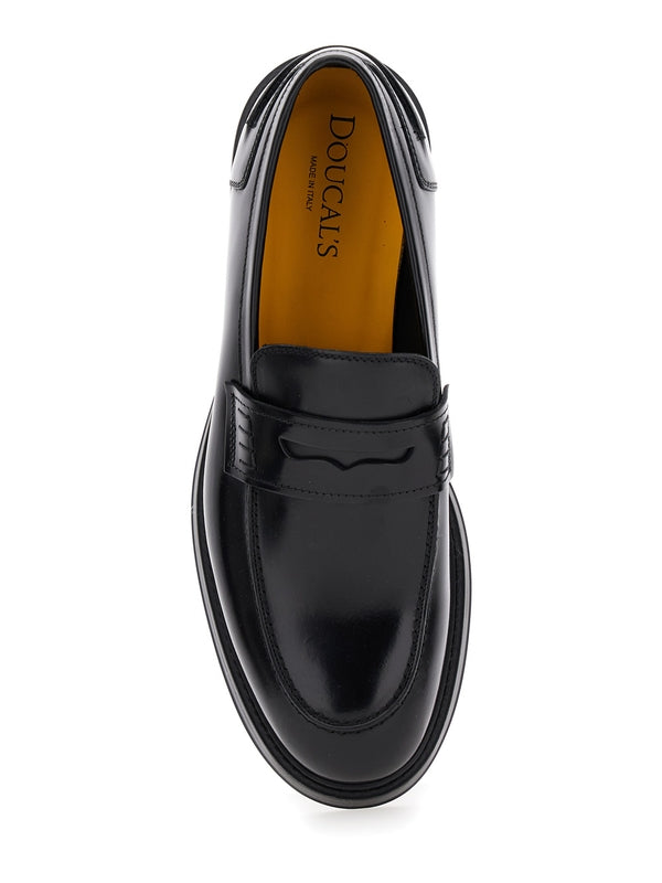 Doucal'S Black Loafers