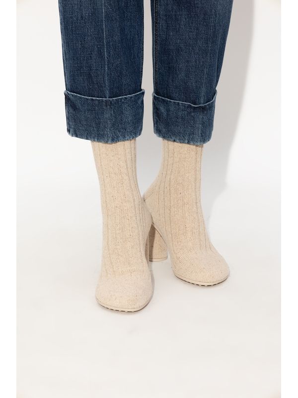 Atomic Rib
  Knit High Boots