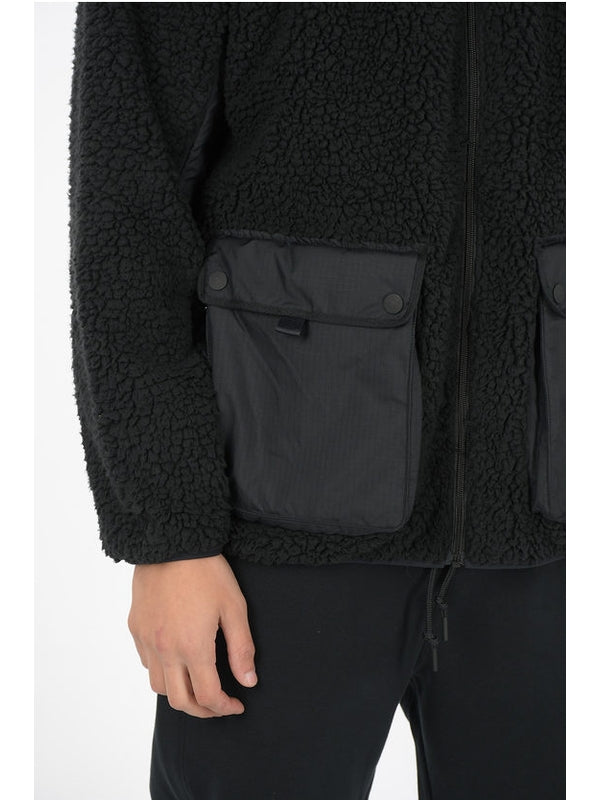 Converse Black Fur & Shearling