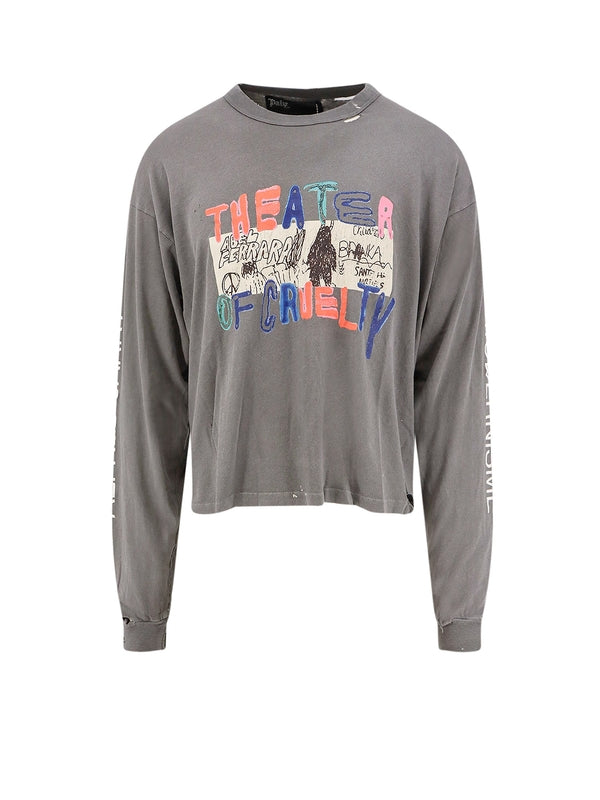 THEATER OF CRUELTY Cotton Long-Sleeve Top