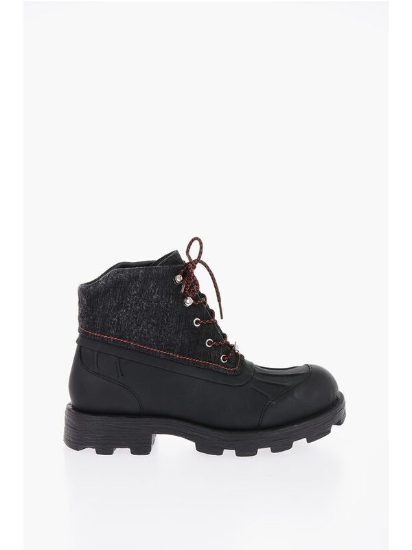 D Hammer Lace-Up Boots