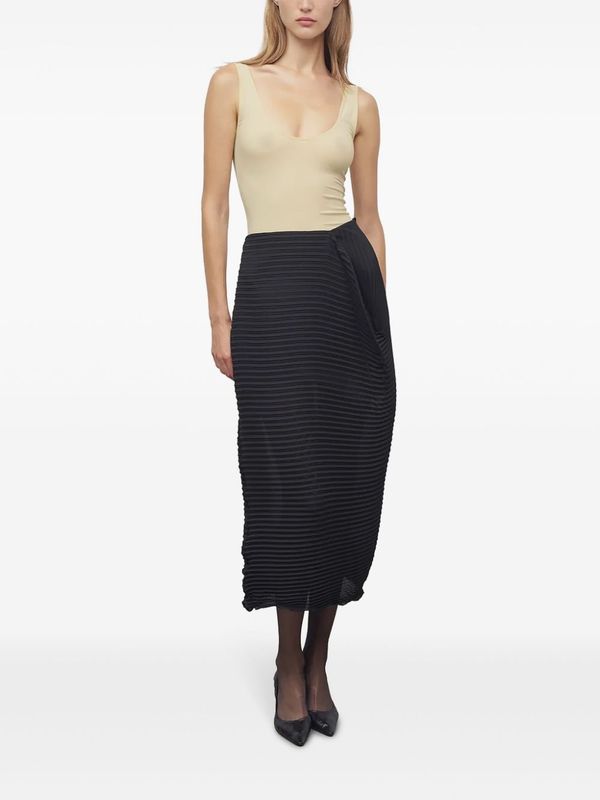 Yuki Pleats Detail Midi
  Skirts